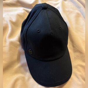 Michael Kors Black Baseball Cap with Subtle MK Emblem